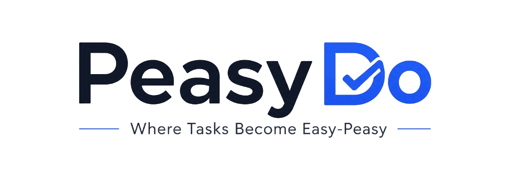 PeasyDo — Where Tasks Become Easy-Peasy